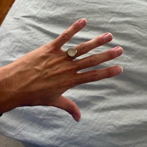 Betty Belts Classic Sea glass ring